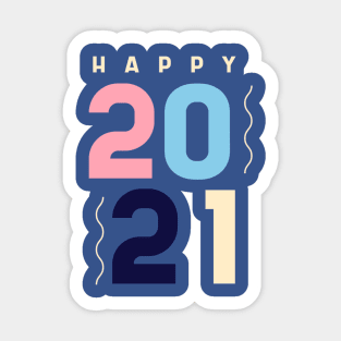 Happy 2021 Sticker